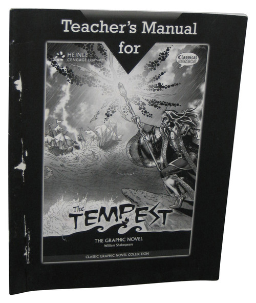 The Tempest Graphic Novel Classical Comics Teacher's Manual Heinle Paperback Book - (Cover Has Wear)