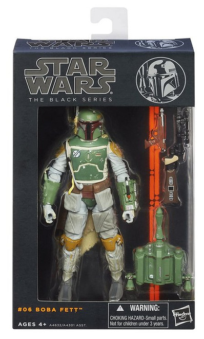 Star Wars The Black Series (2017) Hasbro Boba Fett 6-Inch Action Figure #06