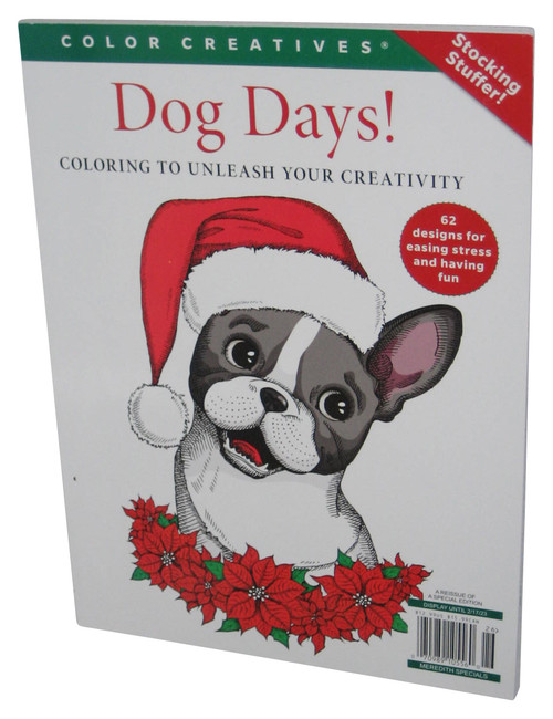Dog Days! With Hats Coloring To Unleash Your Creativity Christmas Holiday 2022 Magazine Book