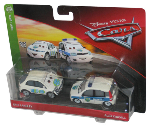 Disney Cars Alex Carvil and Erik Laneley (2018) Security & WGP Toy Car Set 2-Pack