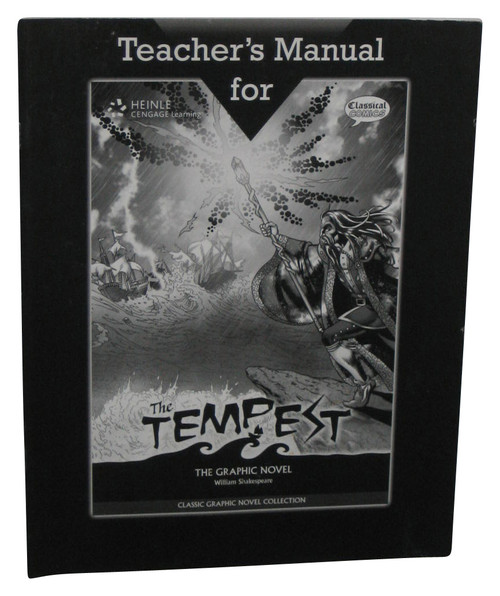The Tempest Graphic Novel Classical Comics Teacher's Manual Heinle Paperback Book
