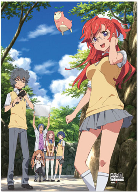 Waiting In The Summer Anime Cloth Wall Scroll Poster GE-84057
