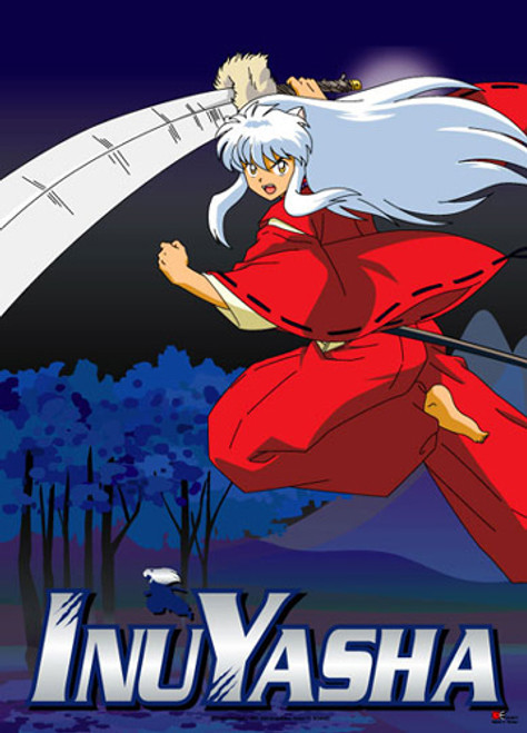 Inuyasha In Forest Night Anime Cloth Wall Scroll Poster GE-9414