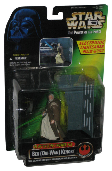 Star Wars Power of The Force (1996) Electronic Power F/X Ben Kenobi Action Figure