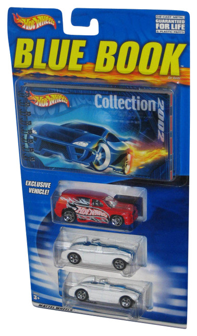 Hot Wheels Blue Book Collection 2002 Exclusive Vehicle Set 3-Pack