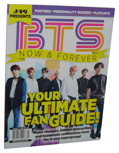 J-14 BTS Now & Forever Ultimate Guide Magazine Book