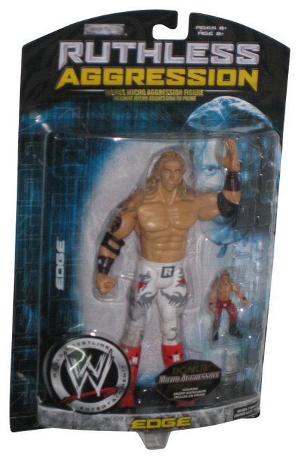 WWE Wrestling Ruthless Aggression (2007) Jakks Pacific Edge Figure w/ Mini Micro Toy