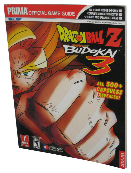 Dragon Ball Z Budokai Tenkaichi Prima Games Official Game Strategy Guide Book