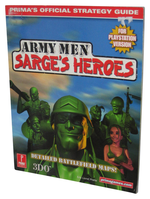 Army Men Sarge's Heroes PlayStation Version Prima Games Official Strategy Guide Book