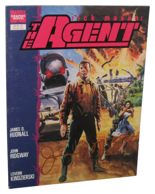 Marvel Rick Mason The Agent (1989) Graphic Novel Paperback Book