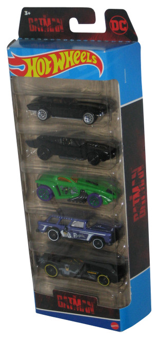 Hot Wheels Batman (2021) Mattel Toy Car 5-Pack Box Set