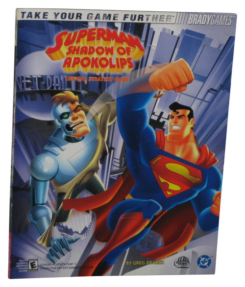 Superman Shadow of Apokolips Brady Games Official Strategy Guide Book