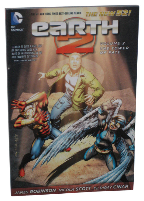 DC Comics Earth Vol. 2 The Tower of Fate New 52 (2014) Paperback Book