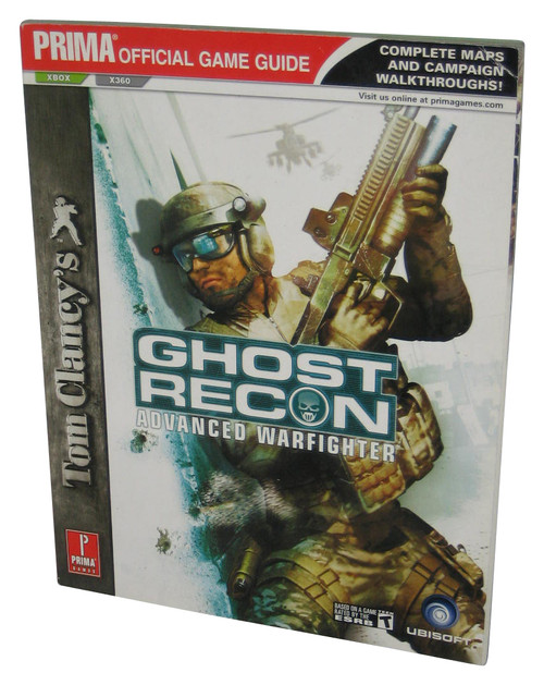 Tom Clancy's Ghost Recon Advanced Warfighter X-Box 360 Prima Games Strategy Guide Book