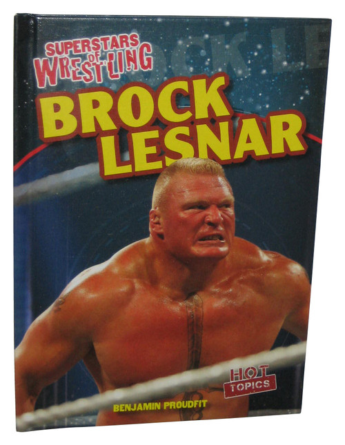 WWE Brock Lesnar Superstars of Wrestling (2018) Library Binding Hardcover Book