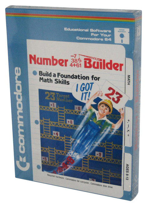 Number Builder (1984) Commodore Amiga Vintage Video Game