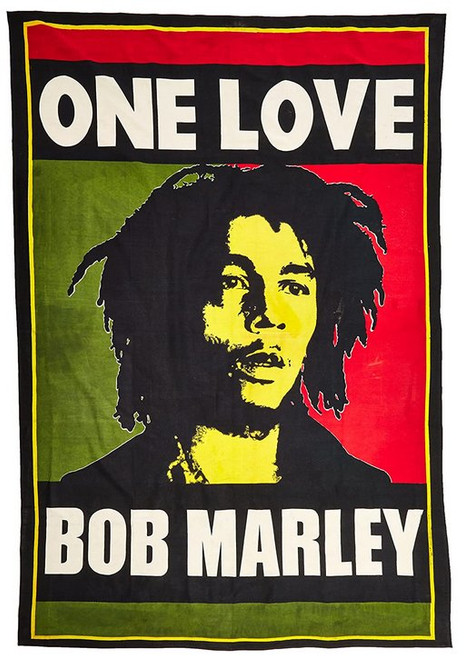 Bob Marley One Love Face Color 40x60" Giant Music Poster