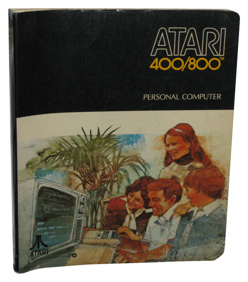 Atari 400/800 Personal Computer (1979) Paper Binder Instruction Manual Book