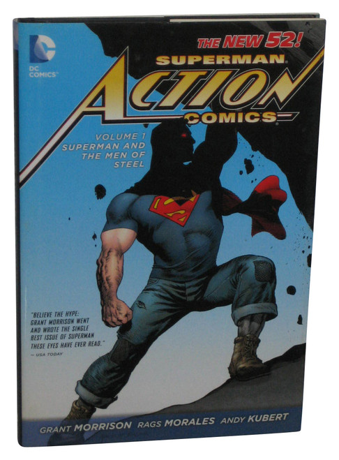 DC Superman Action Comics Vol. 1 Men of Steel New 52 (2012) Hardcover Book