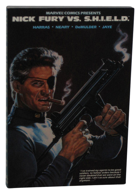 Marvel Comics Nick Fury vs. SHIELD (1989) Paperback Book