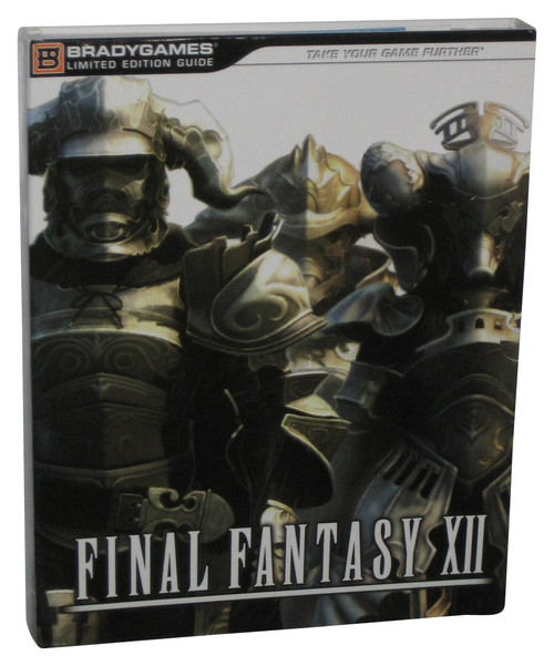 Final Fantasy XII Limited Edition Brady Games Official Strategy Guide & Art Book