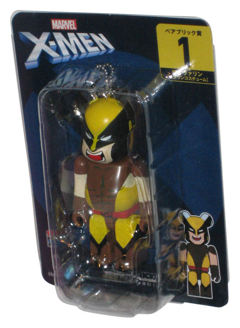 Marvel X-Men Wolverine Medicom Toys Bearbrick Figure Keychain #1