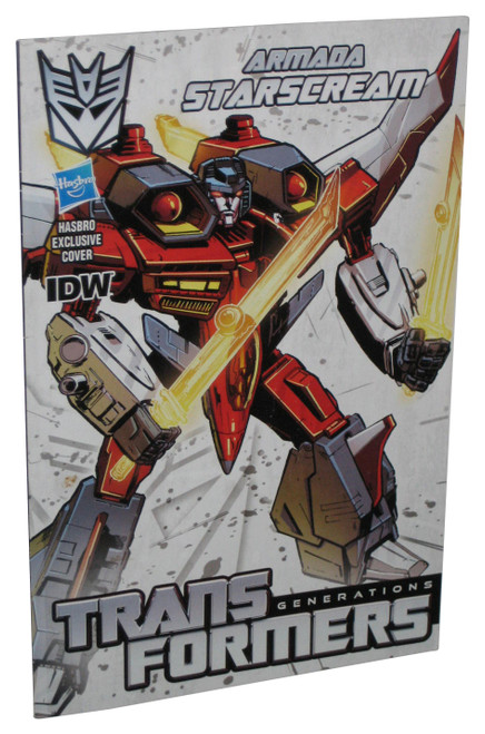 Transformers Generations IDW Armada Starscream Hasbro Exclusive Cover Comic Book