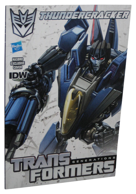 Transformers Generations IDW Thundercracker Hasbro Exclusive Cover Comic Book