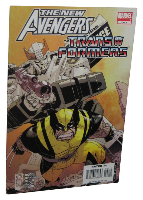 Marvel Transformers & The New Avengers Comic Book Issue 2 of 4