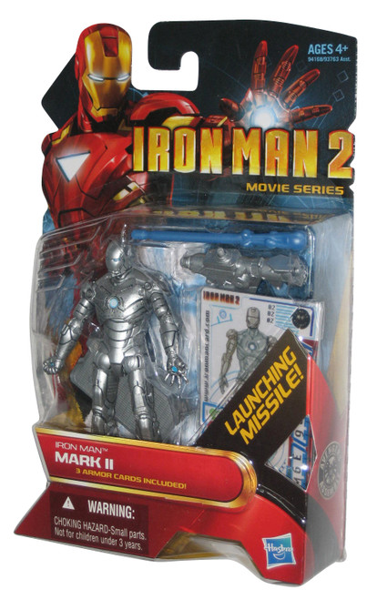 Marvel Iron Man 2 Movie (2010) Mark II Hasbro 3.75 Inch Figure #03