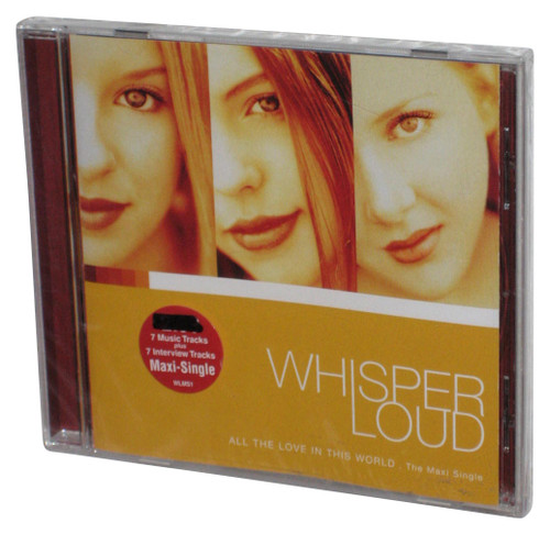 All The Love In The World Maxi Single Whisper Loud Audio Music CD