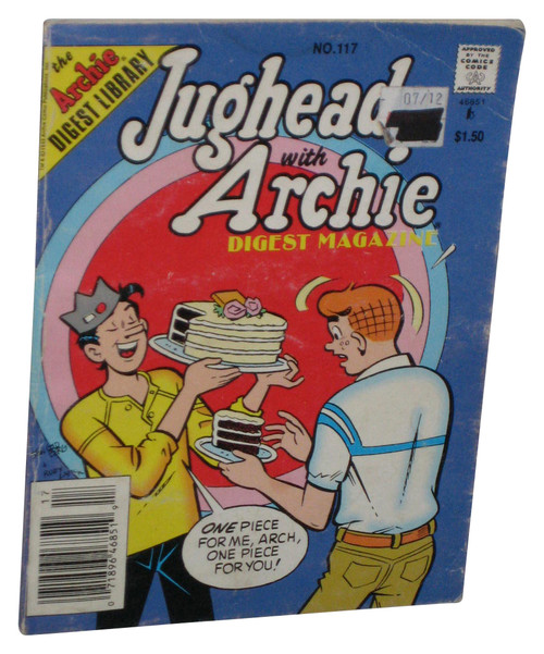 Archie Library Jughead Digest Comic Paperback Book #117