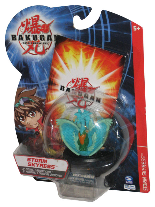 Bakugan Battle Brawlers (2008) Spin Master Storm Skyress 2-Inch Figure with Ability Card