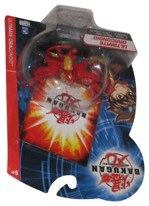 Bakugan Battle Brawlers (2008) Spin Master Ultimate Dragonoid 2-Inch Figure w/ Ability Card