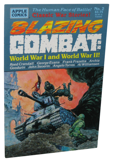 Blazing Combat World War I & II Classic War Stories Apple Comics Book No. 2