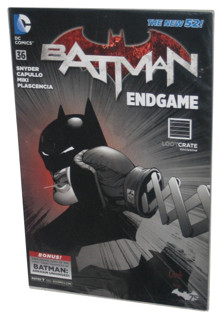 DC Comics Batman Endgame Lootcrate Exclusive Variant Comic Book #36