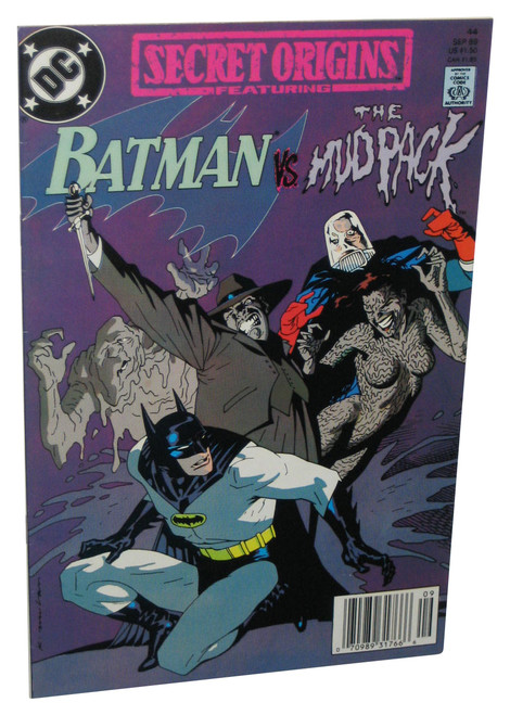 DC Comics Batman vs The Mudpack Secret Origins (1989) Comic Book #44