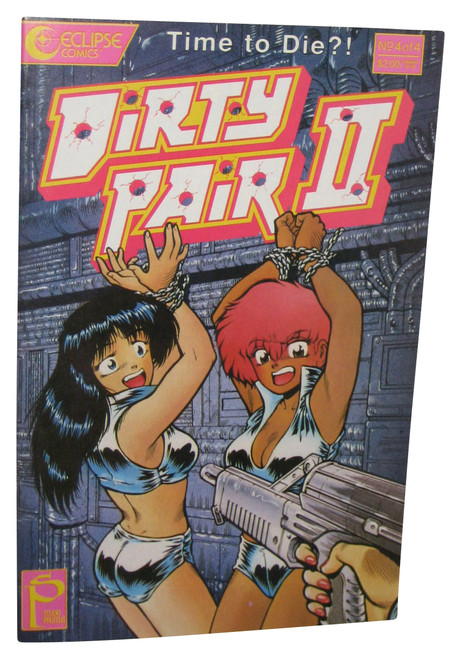 Dirty Pair II Time To Die Comic Eclipse Comics Book Vol. 4