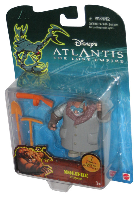 Disney Atlantis The Lost Empire Movie Moliere Mattel Action Figure