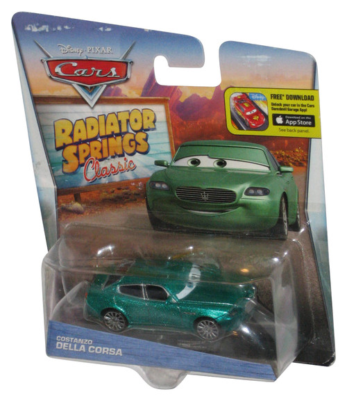 Disney Cars Radiator Springs Classics (2015) Constanzo Della Corsa Car - (Cracked Plastic)