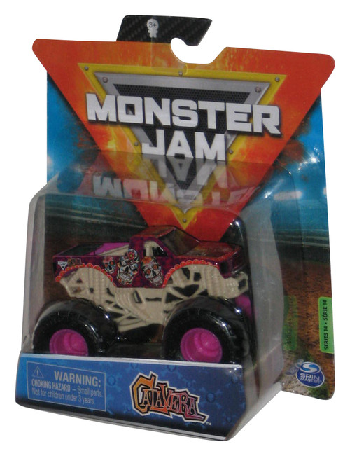 Hot Wheels Monster Jam (2020) Purple Calavera Bone Yard Toy Truck