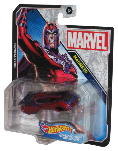 Marvel First Appearance Magneto (2017) Hot Wheels Character Cars Toy Car