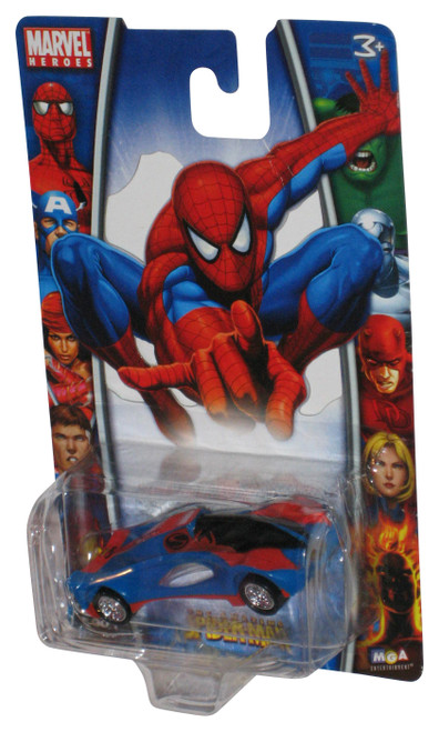 Marvel Heroes MGA (2006) Spider-Man Red & Blue Toy Car S901