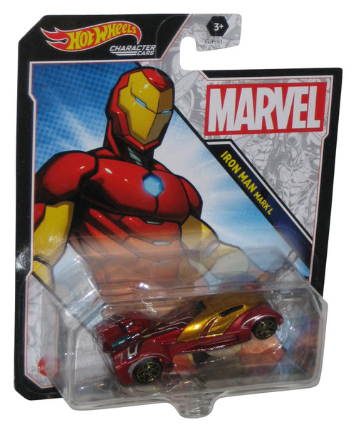 Marvel Iron Man Mark L Character Cars (2020) Hot Wheels Toy Car