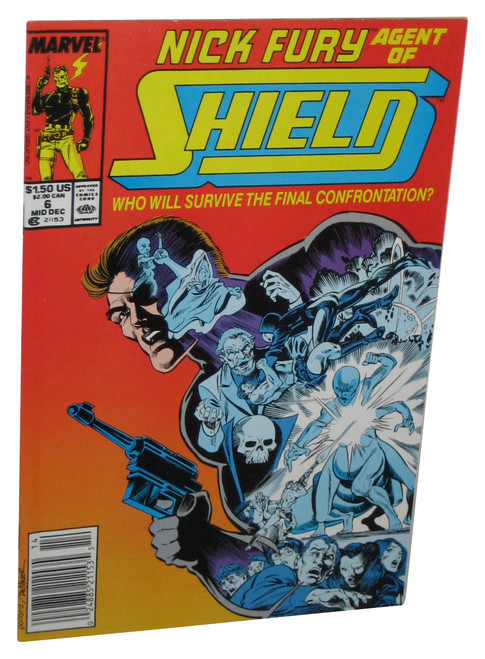Marvel Nick Fury Agent of Shield (1989) Comic Book Issue #6