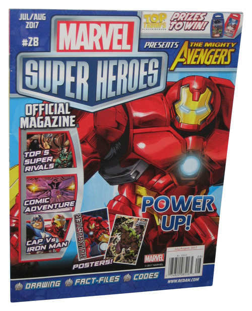 Marvel Super Heroes Mighty Avengers Jul / Aug 2017 Redan Magazine Book #28