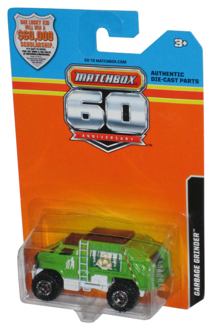 Matchbox 50th Green Garbage Grinder (2012) Die-Cast Toy Vehicle