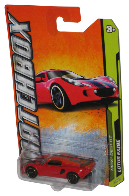 Matchbox MBX Desert (2011) Red Lotus Exige Die-Cast Toy Car 45/120