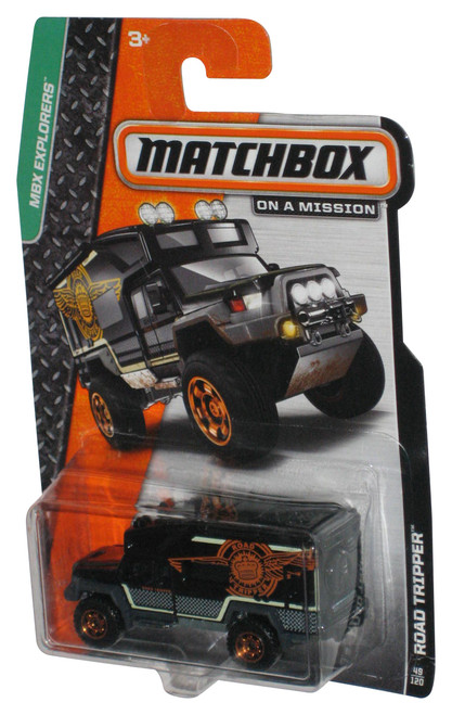 Matchbox MBX Explorers On A Mission (2013) Black Road Tripper Car 49/120