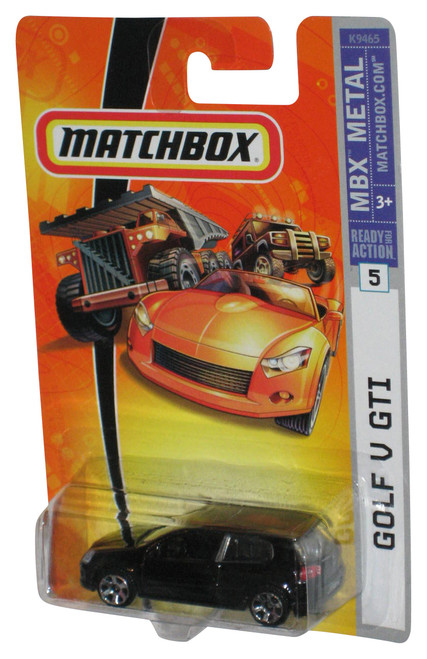 Matchbox MBX Metal (2007) Black Golf V GTI Toy Car #5